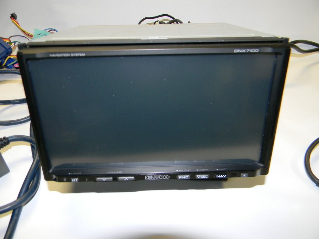 Kenwood DNX7100 DDIN nav with 2012 maps, bluetooth module, SWI, IPod